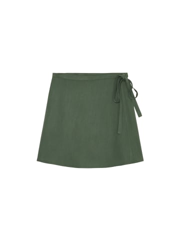 Marc O'Polo DENIM Kurzer Wickelrock regular in turf green