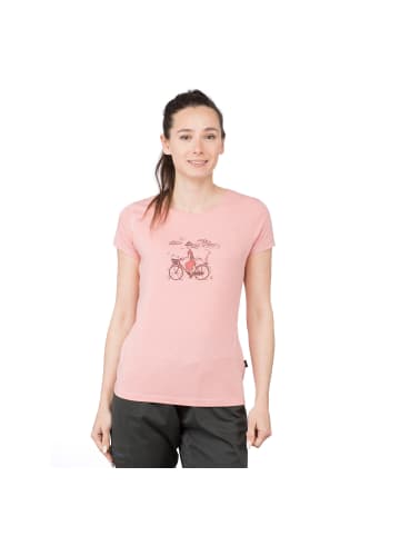 Chillaz W GANDIA TYROLEAN TRIP T-SHIRT in Rose