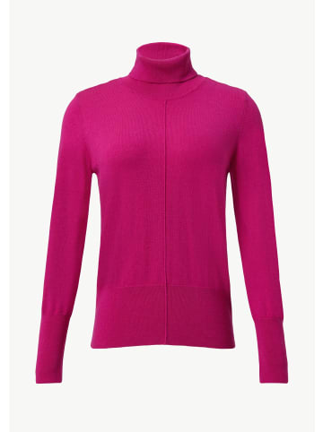 comma CI Strickpullover langarm in Pink