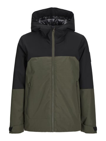 Jack & Jones Gefütterte Jacke in Forest Night