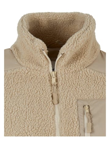 Urban Classics Urban Classics Damen Ladies Sherpa Mix Jacket in wetsand