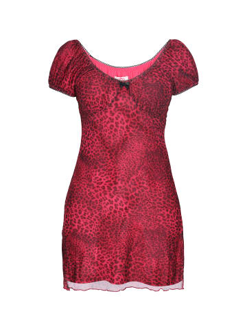 myMo Women Dress in pink black