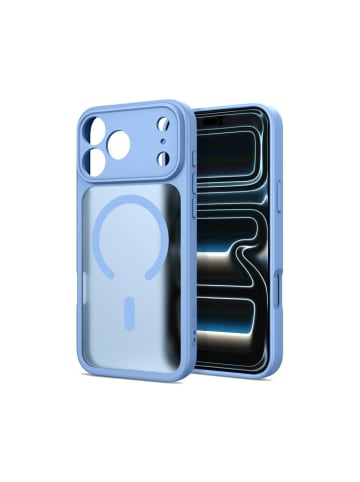 COFI 1453 Tech-Protect BasicMag kompatibel mit iPhone 18 Pro und 17 Pro in Hellblau