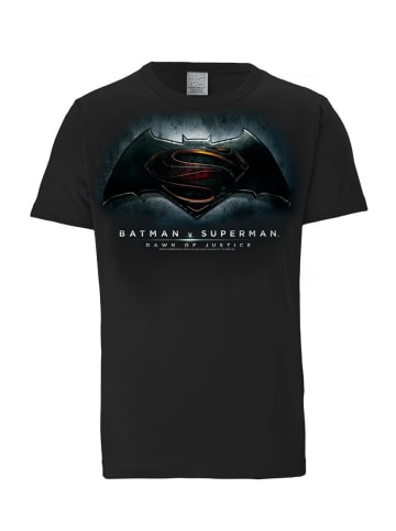 Logoshirt T-Shirt Batman v Superman - Dawn of Justice in schwarz