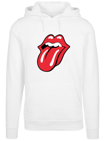 F4NT4STIC Hoodie The Rolling Stones Classic Zunge Rock Musik Band in weiß