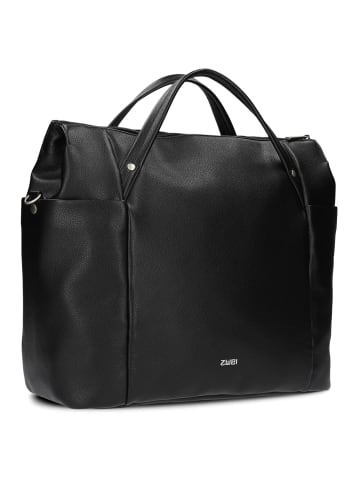 Zwei Pia PI160 - Shopper 15" 42 cm (black) in schwarz