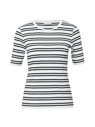 comma Shirt in weiß schwarz