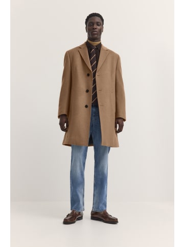 Bugatti Wollmantel in camel