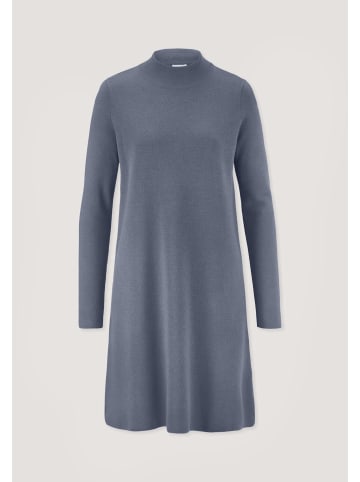 Hessnatur Strick Kleid Relaxed in schieferblau