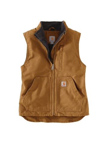 CARHARTT  Weste "Sherpa 104224" in Braun
