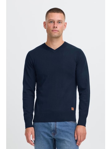 BLEND V-Ausschnitt-Pullover BHFibi in Blau