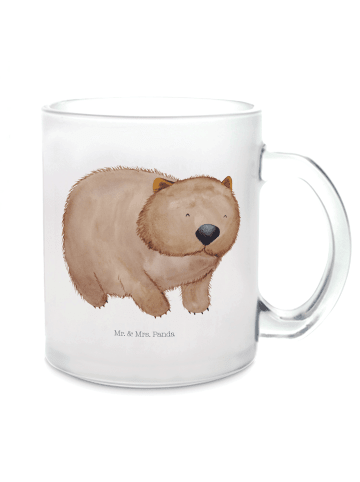 Mr. & Mrs. Panda Teetasse Wombat ohne Spruch in Transparent