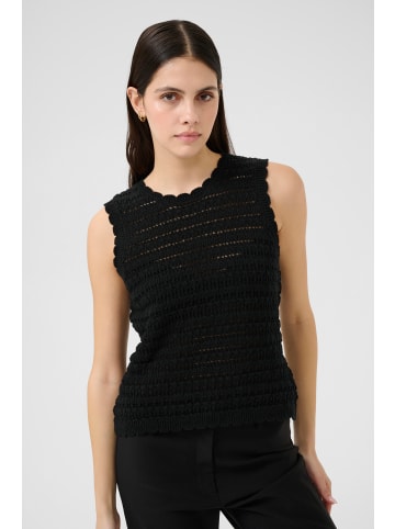 Karen By Simonsen Kurzarm-Bluse KBVenus Straight fit in Meteorite