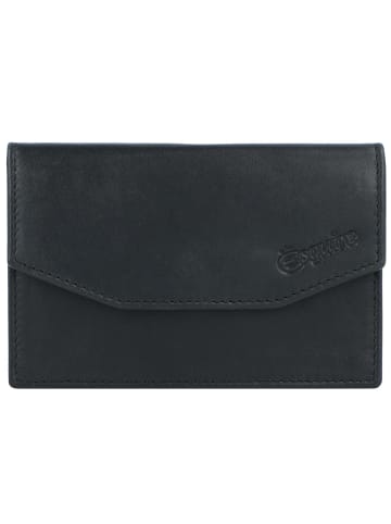 Esquire New Silk Schlüsseletui Leder 11 cm in schwarz