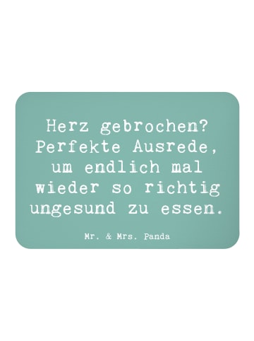 Mr. & Mrs. Panda Magnet Spruch Liebeskummer Tröster mit Spruch in Meeresbrise