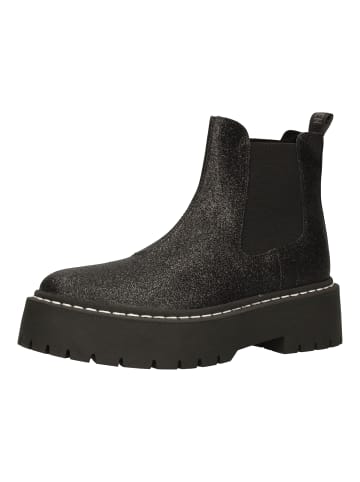 Steve Madden Stiefelette in Schwarz/Silber