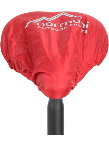 Normani Outdoor Sports Regenüberzug für Fahrradsattel BiSaddle in Rot