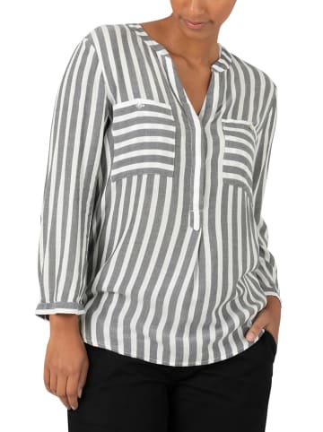 Timezone Bluse STRIPED HENLEY in Mehrfarbig