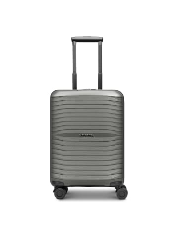 Stratic Shine 4 Rollen Kabinentrolley 55 cm grey