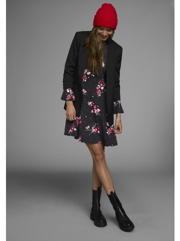 Laura Scott Jerseykleid in schwarz-gemustert