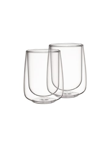 Villeroy & Boch 2er Set Latte-Macchiato-Becher Artesano Hot & Cold 250 ml transparent in transparent