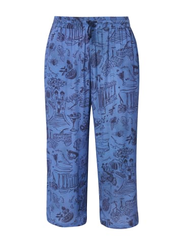 Ulla Popken Culotte in atlantikblau