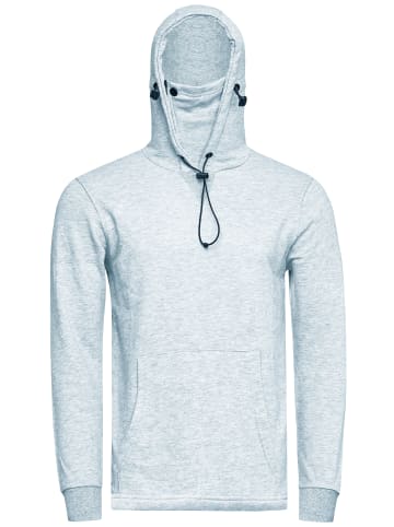 Rusty Neal Kapuzen-Sweatshirt mit Gesichtsbedeckung in Blau