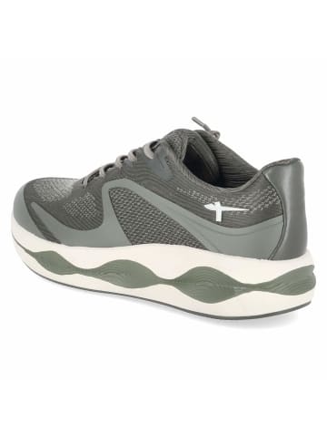 Tamaris Schnürhalbschuh in grün