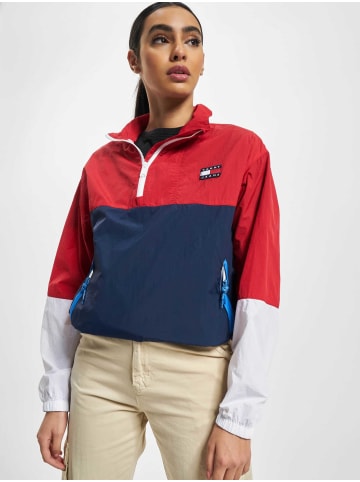 TOMMY JEANS TOMMY JEANS Bomberjacke in deep crimson/multicolor
