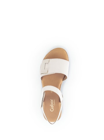 Gabor Comfort Plateau Sandale in beige