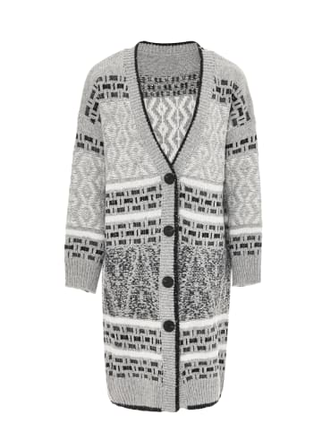 Jalene Damen Strickjacke in Grau