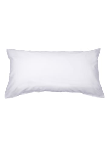Traumschloss Mako-Satin Kissenbezug in weiß
