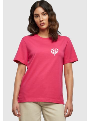 Mister Tee T-Shirts in hibiskuspink