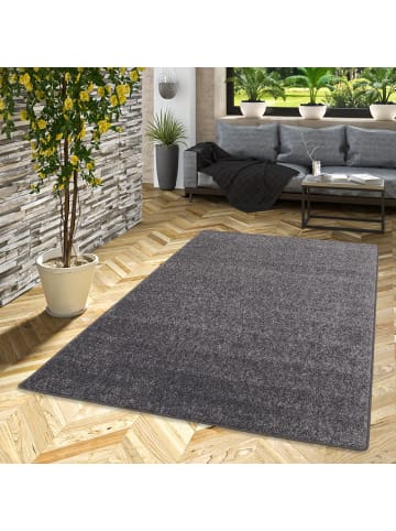 Hochflor-Teppich Cottage in grau