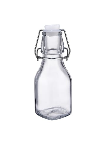 Butlers Flasche mit Bügelverschluss SWING in Durchsichtig