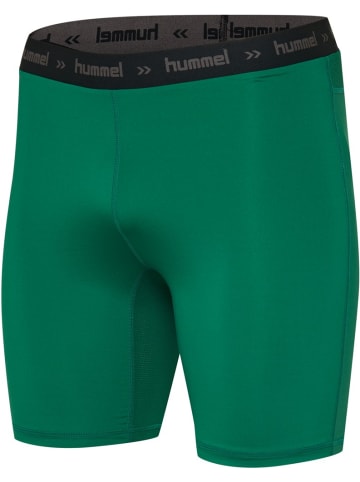 Hummel Kinder Leggings in Grün