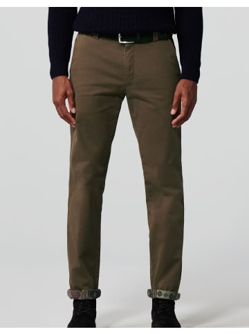Meyer Chino-Hose Thermo Fine Twill Chino in taupe
