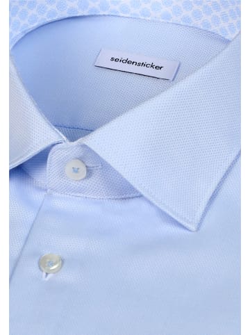 Seidensticker Business Hemd Shaped in Hellblau
