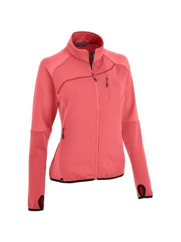 Maul Sport Jacke Hochegg - Fleecejacke in Lachs492