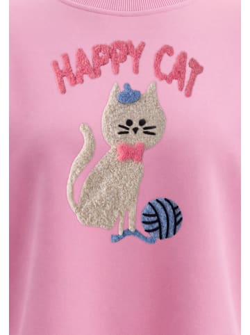 myMo Women Sweatshirt in Pink