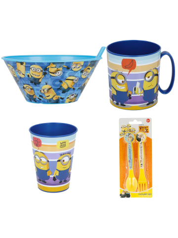 Minions 5-tlg.Set: Kindergeschirr Minions in Bunt