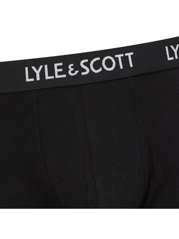 Lyle and Scott Boxershort 5er Pack in Schwarz