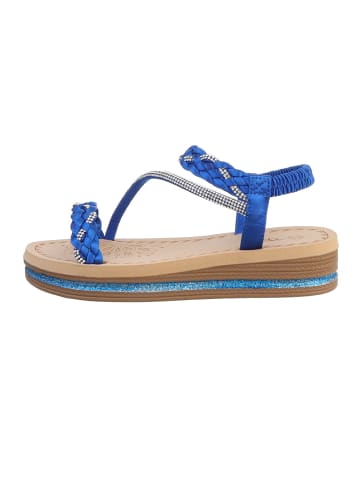 Ital-Design Sandale & Sandalette in Blau