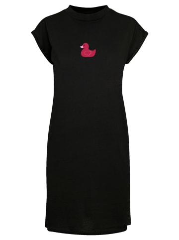 F4NT4STIC Short Sleeve Dress Magenta Ente in schwarz