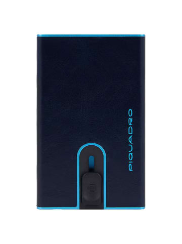 Piquadro Blue Square - Kreditkartenetui 11cc 10 cm RFID in night blue