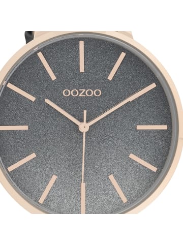 Oozoo Armbanduhr Oozoo Timepieces grau groß (ca. 42mm)