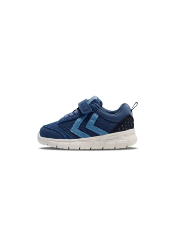 Hummel Klettverschluss Sneaker Crosslite Infant Lebensstil Kinder in TRUE BLUE
