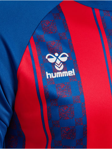 Hummel T-Shirt Raglanärmel Hmlmatch Erwachsene in TRUE BLUE/TRUE RED