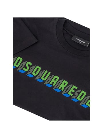 Dsquared² Schwarz Baumwolle T-Shirt