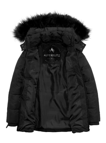 ALPENBLITZ Winterjacke in schwarz
